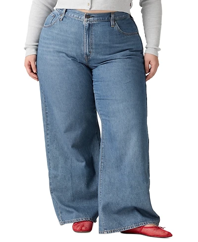 Levi's Plus Cinch-Waist Lightweight Baggy Jeans