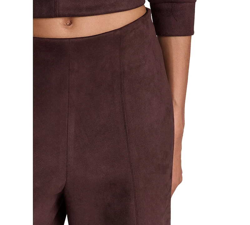 Kenneth Cole Women's High-Waisted Wide-Leg Pull-On Pants