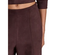 Kenneth Cole Women's High-Waisted Wide-Leg Pull-On Pants