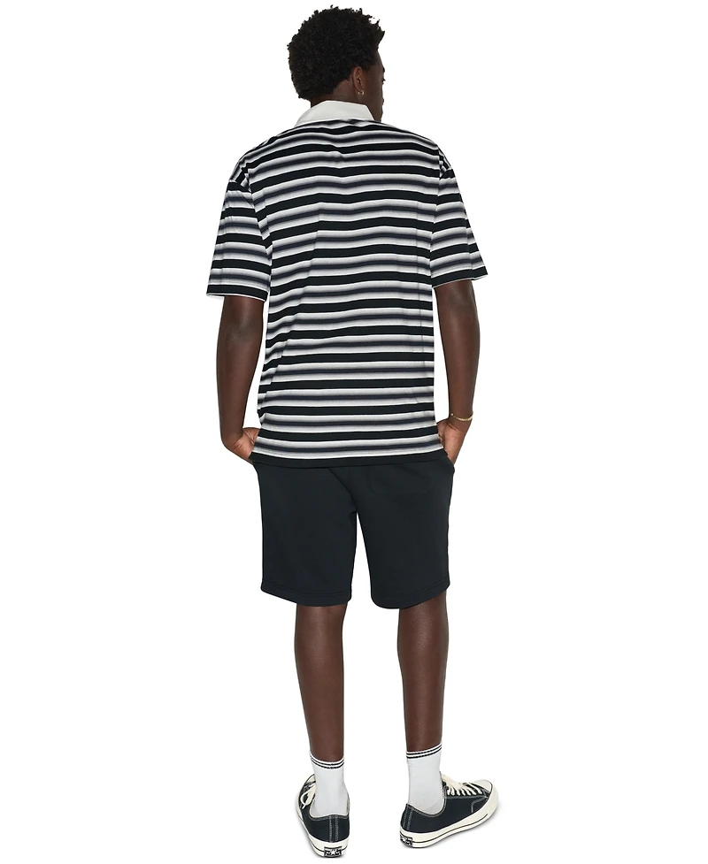 Converse Men's Ombre Stripe Polo Shirt