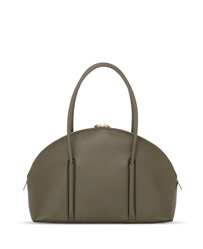Aranyani Kiko Monogram Debossed Top-Handle Bag