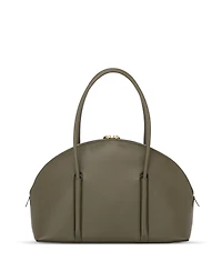 Aranyani Kiko Monogram Debossed Top-Handle Bag