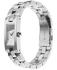 Armani Exchange Women's Quartz Two Hand Silver Stainless Steel Watch 34mm