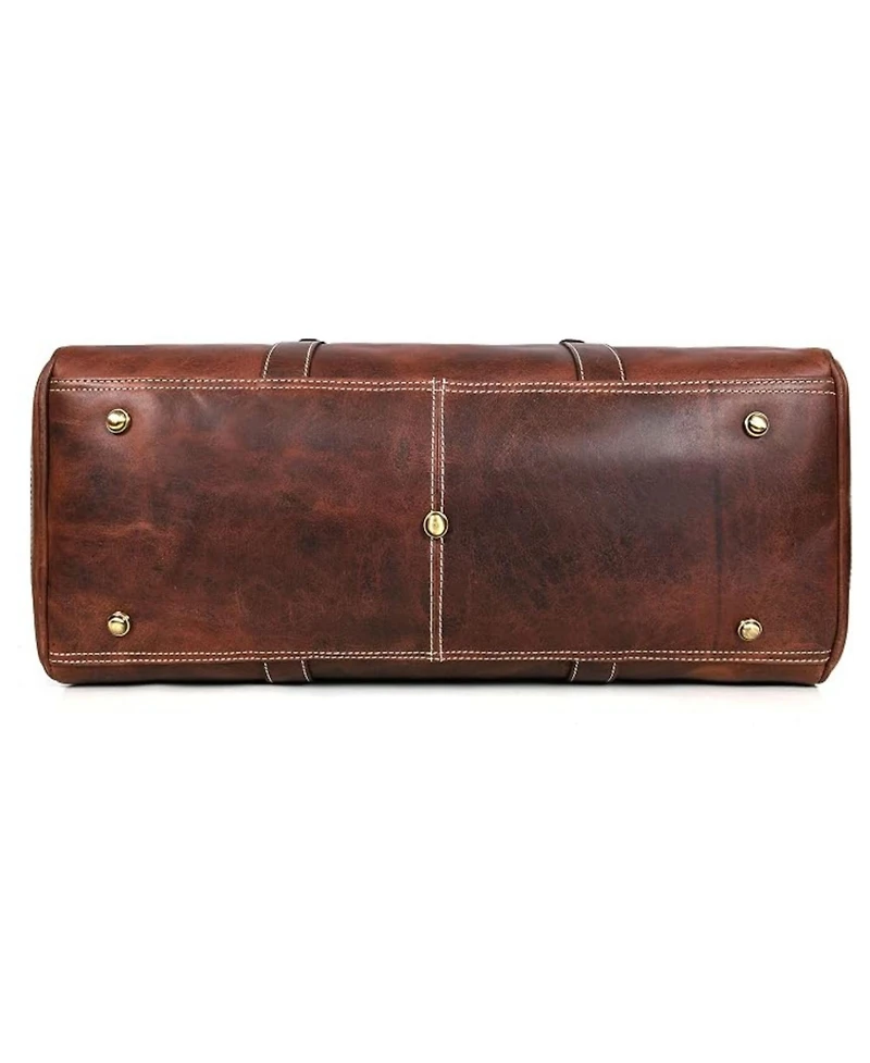 Forge Leather Suede Duffle Bag