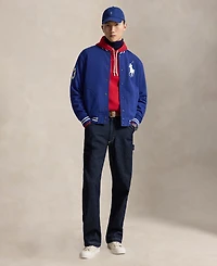 Polo Ralph Lauren Men's Big Pony Fleece Baseball Jacket