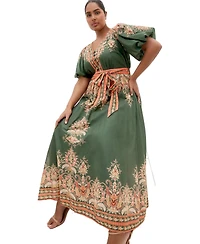 City Chic Women's Higher Love Maxi Dress