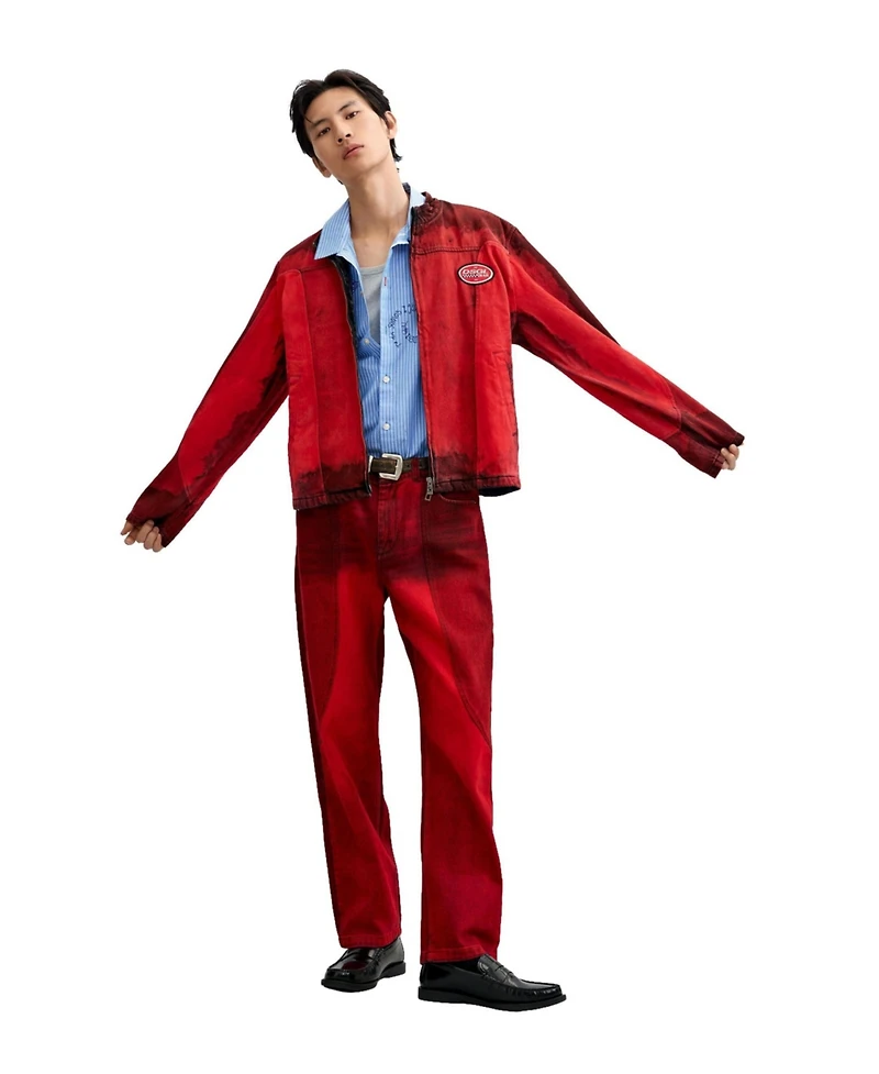 Desigual Men's Two-tone racing jacket