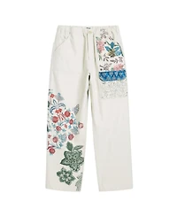 Desigual Men's Long floral trousers