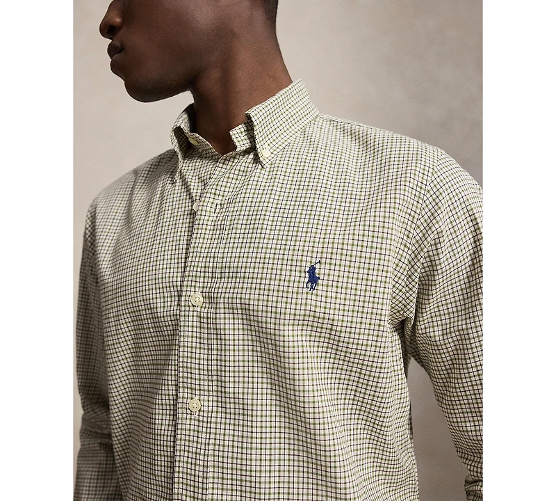Polo Ralph Lauren Men's Classic-Fit Plaid Twill Shirt