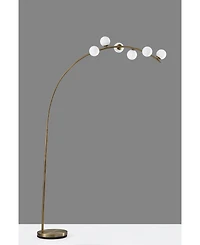 Adesso 78" Metal Ronan Led Arc Lamp with Smart Switch