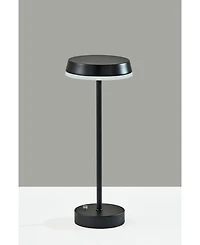 Adesso 15" Metal Tommy Led Cordless Table Lamp