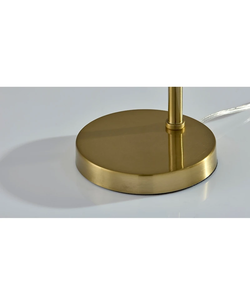 Adesso 26" Metal Lyra Table Lamp