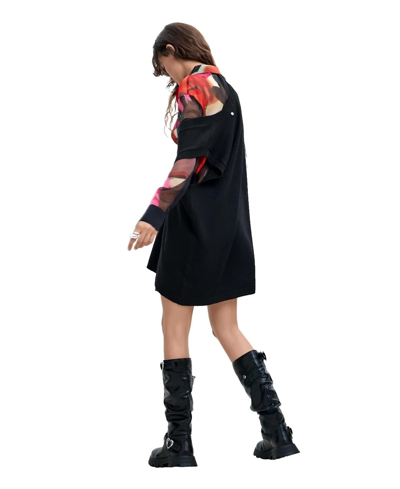 Desigual Women's 2-in-1 shirt dress M. C. Lacroix
