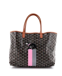 Pre-Owned Goyard Pm Saint Louis Tote Printed Coated Canvas