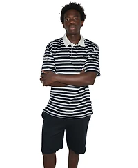 Converse Men's Ombre Stripe Polo Shirt