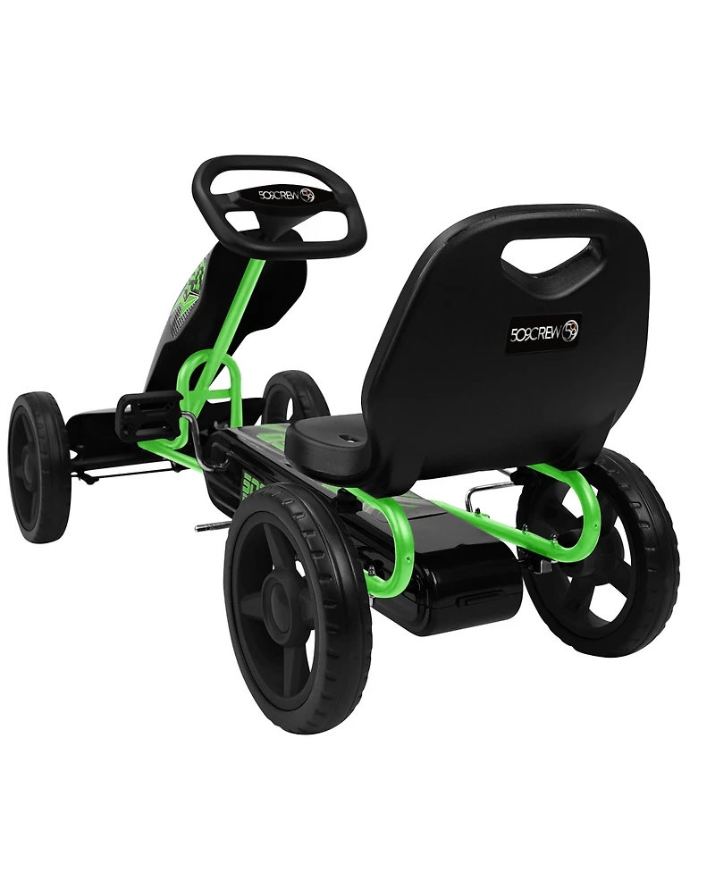 509 Crew Xspeed Pedal Go-Kart with Spoke-Rim, Ages 4+
