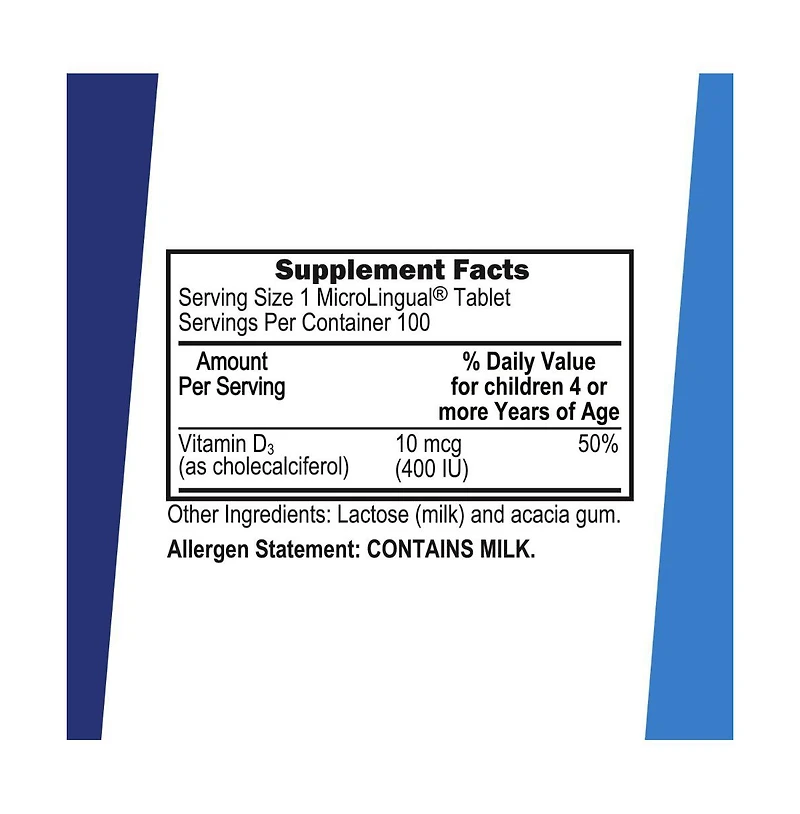 Superior Source Children's Vitamin D3 400 Iu