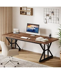 Tribesigns 70.86" Industrial Executive Desk