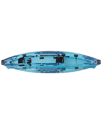 Hongge 2-Person Inflatable Recreational Kayak 700 lbs Capacity with Drop-Stitch Floor Paddles and Hand Pump