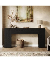 Tribesigns 71-Inch Long Console Table, Farmhouse Sofa