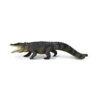 Safari Ltd. Incredible Creatures Saltwater Crocodile 12"L x 2.5"W Hand-Painted Figurine, Ages 18 Months+