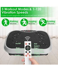 Sevorley Whole Body Vibration Plate Exercise Machine with Remote, 120 Speed Levels and Resistance Bands