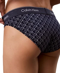 Calvin Klein Regular Icon Cotton-Modal Blend Bikini Panty, QF9160