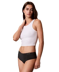 Calvin Klein Invisibles Seamless Microfiber Stretch Hipster Panty, QD5414