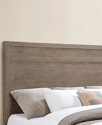 Adler Queen Plywood Modern Bed, Macy's Exclusive