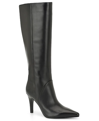Nine West Women's Korin Pointed Toe Tall Dress Boots