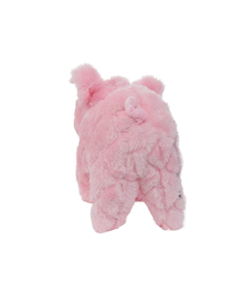 Mighty Farm Piglet 2 Pack, Durable Plush Squeaky Dog Toy