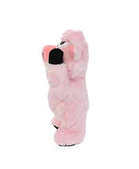 Mighty Angry Animals Pig 2 Pack, Durable Plush Squeaky Dog Toy