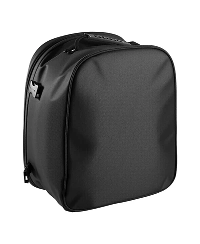 Sugift 22-34 L Expandable Motorcycle Tail Bag Waterproof Rear Seat Luggage with Rain Cover Straps Pocket