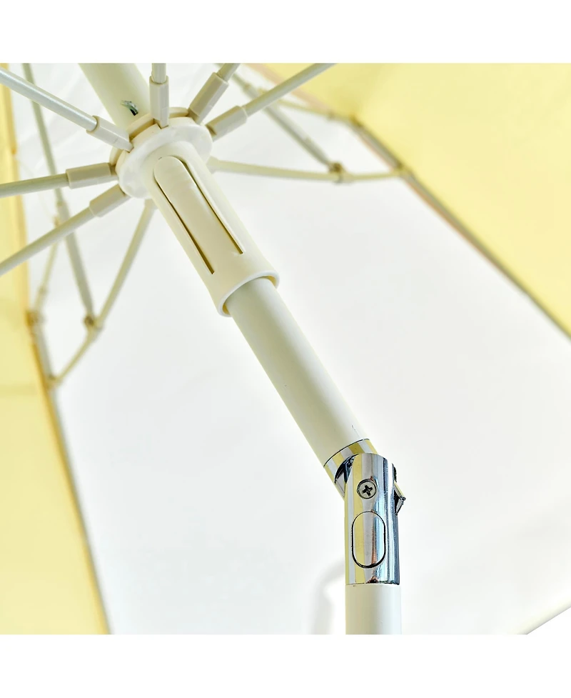 SUNNYLiFE Compact Beach Umbrella: La Mer Limon