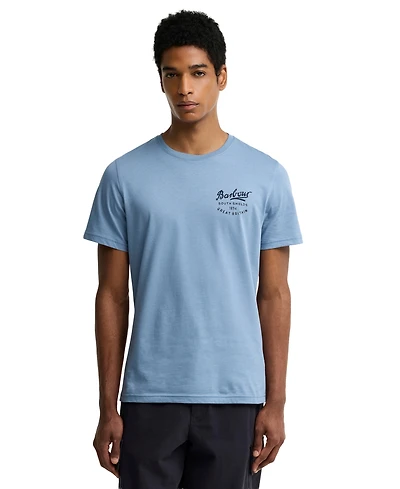 Barbour Men's Crewneck Script Logo T-Shirt