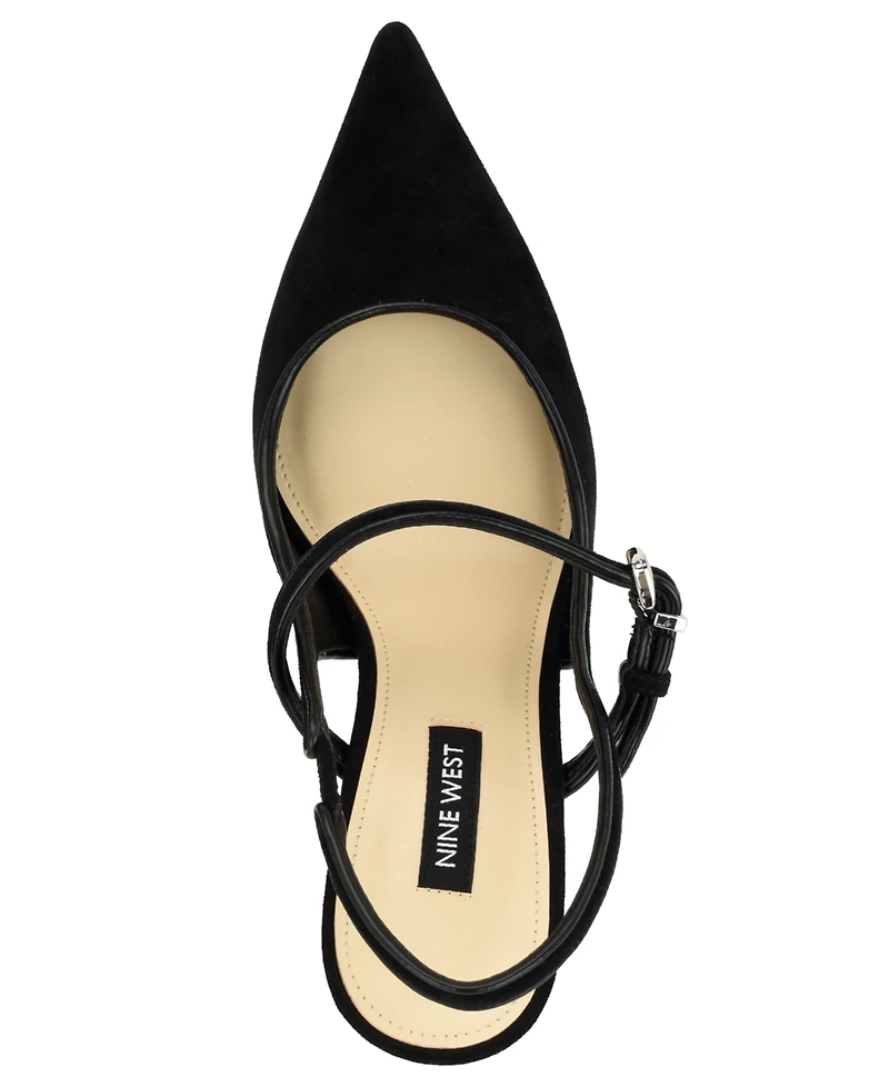 Nine West Women's Amela Mary Jane Slingback Dress Pumps