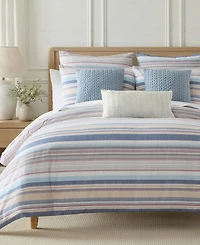 Levtex Home Providence Stripe Reversible -Piece Duvet Set