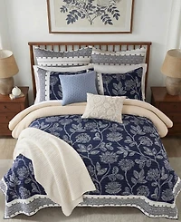 Levtex Home Sonoire Reversible 3-Piece Quilt Set, King/California King