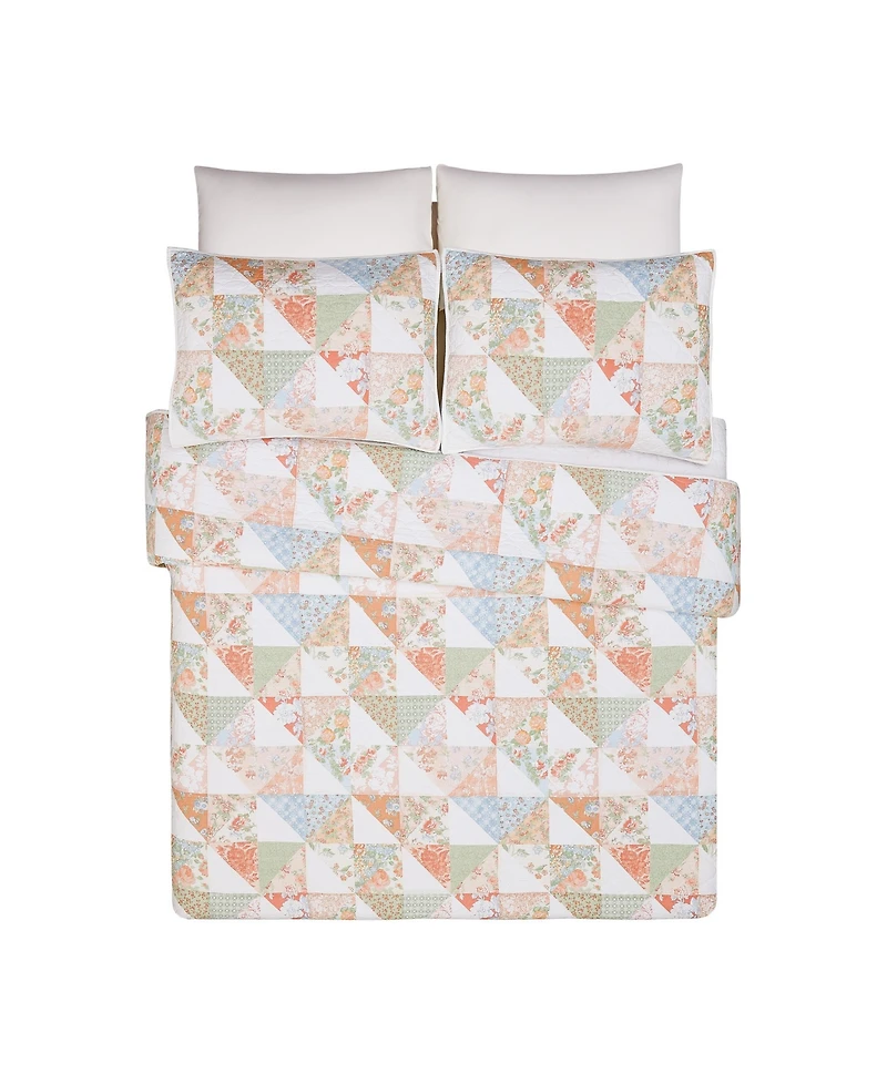 Modern Heirloom Coventry Pieced 3-Piece Quilt Set