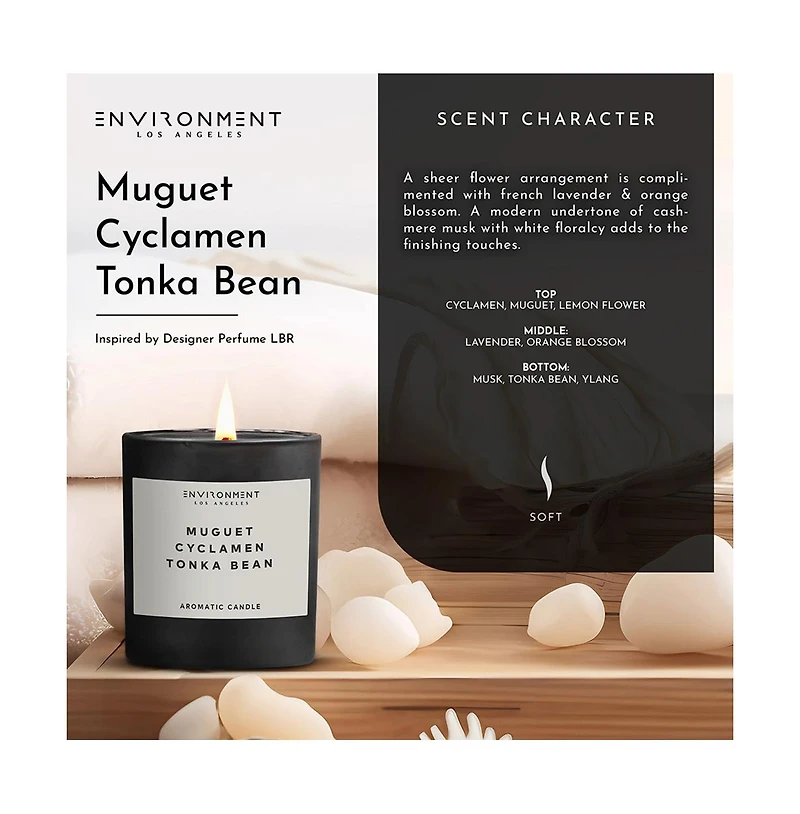 Environment 8oz Candle Inspired by Ysl L'Libre