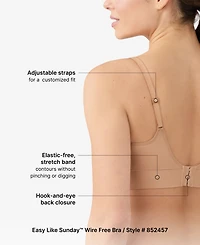Wacoal Women's Adjustable Strap Full Coverage Bra