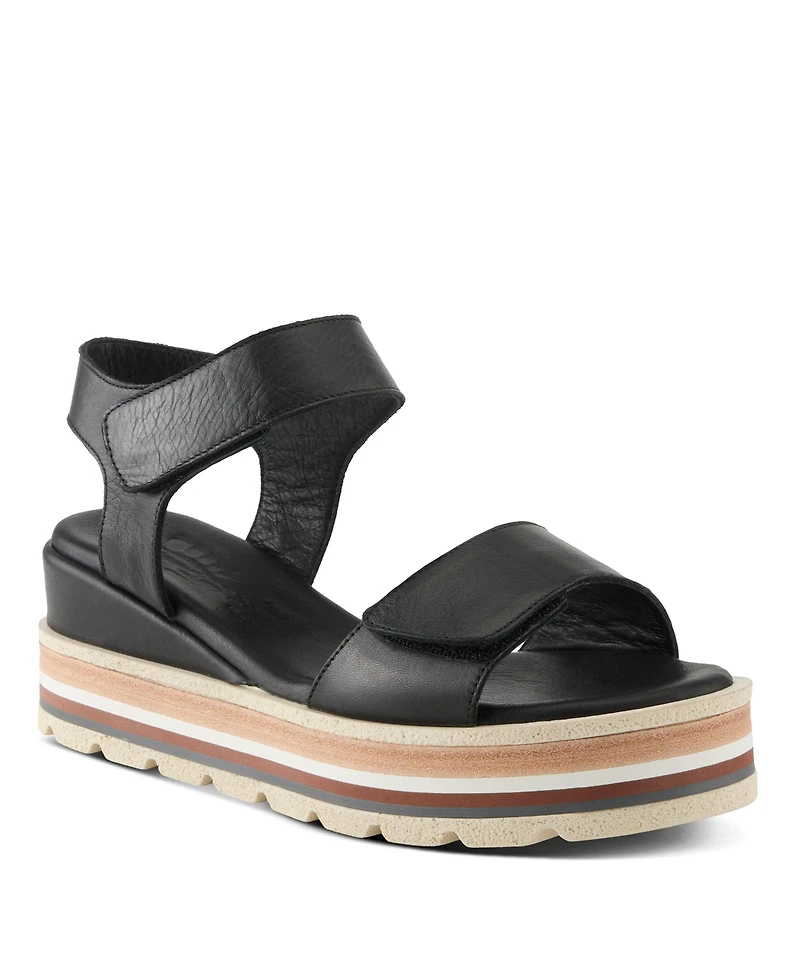 Spring Step Women's Hileman Platform Sandal with Cushioned Insole