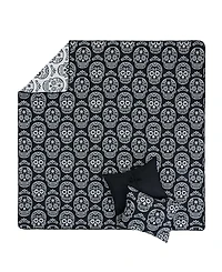 Greenland Home Fashions Sugar Skull Jacquard-Woven -Piece Coverlet Set