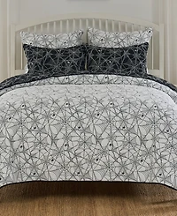 Greenland Home Fashions Spinderella Jacquard-Woven -Piece Coverlet Set
