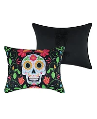 Greenland Home Fashions Day of the Dead Lightweight Sham, Standard