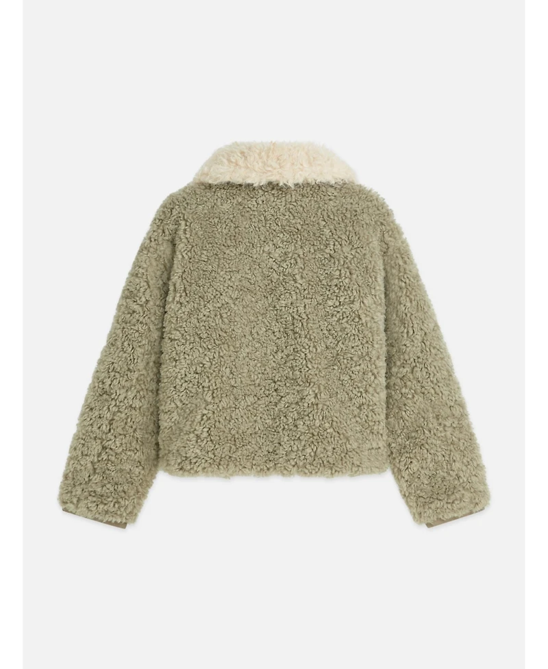 Scotch & Soda Women's Faux Fur Short Jacket