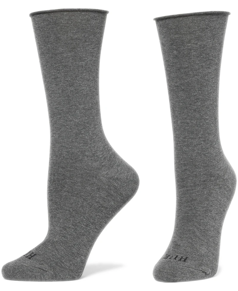 Hue Women's Roll Top Socks 3-Pk U6487MP