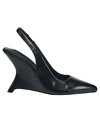 French Connection Women's Shia Slingback Wedge Heel