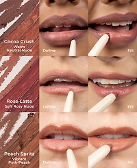 PUR Minerals Silky Sculpt Creamy Dual Ended Lip Liner Pencil, 0.027 oz.
