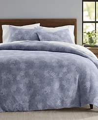 Oake Floral Overlay 3-Piece Comforter Set, King, Macy's Exclusive